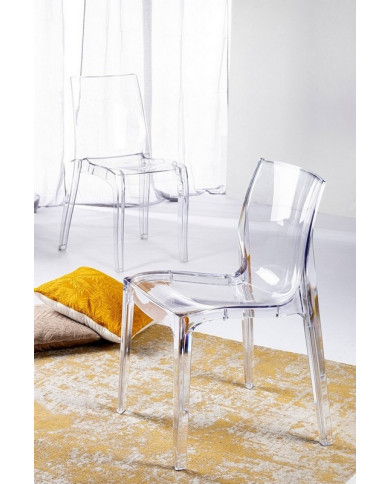 SILLA SHLEY TRANSPARENTE