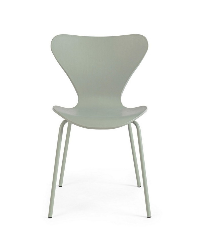 SILLA TESSA VERDE C-PATA EN TONO
