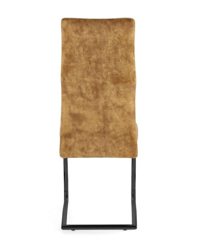 SILLA THELMA TERCIOPELO AMARILLO