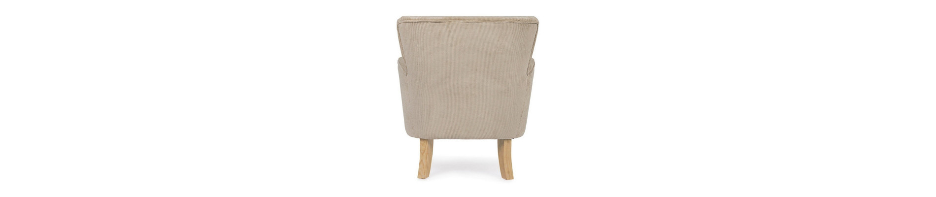 SILLÓN CHENILLE GRIS TOPO