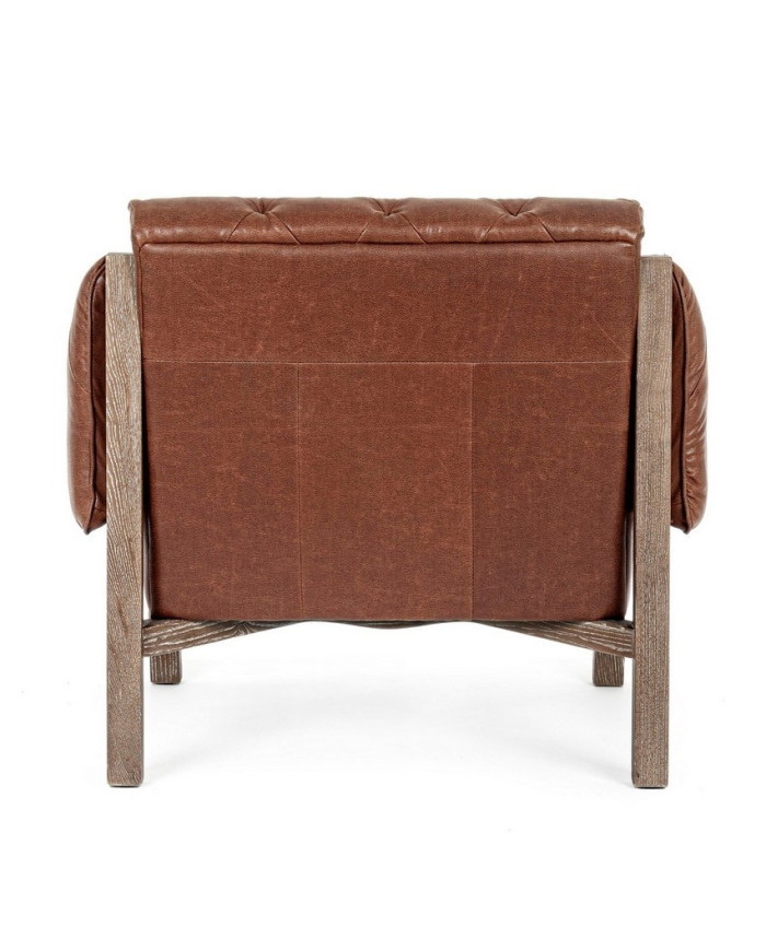 SILLÓN HARRISON MARRÓN VINTAGE