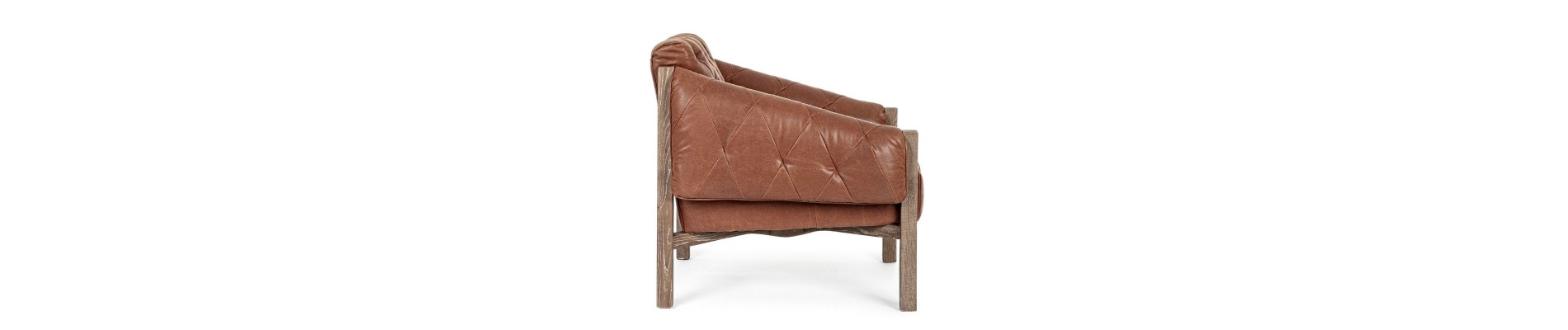 SILLÓN HARRISON MARRÓN VINTAGE