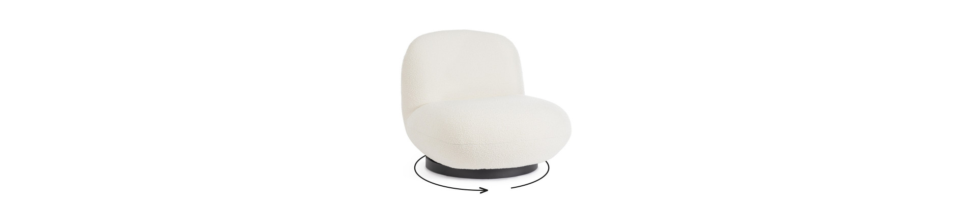 SILLÓN MARGOT GIRAT BLANCO BUCLÉ