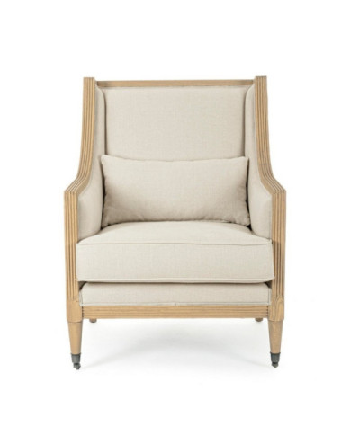 POLTRONA COLOR NATURALE - MARLIN