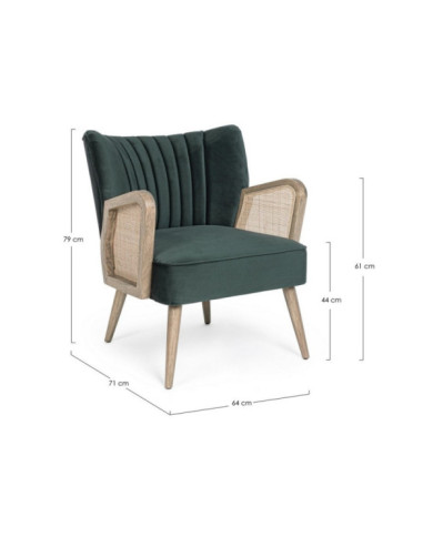 SILLÓN VIRNA VERDE