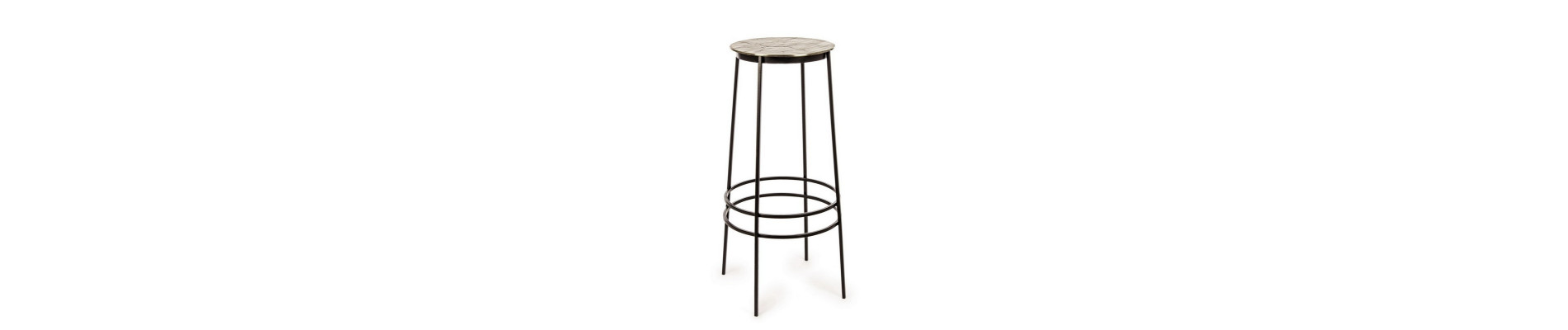 TABURETE BAR AMIRA ORO H77