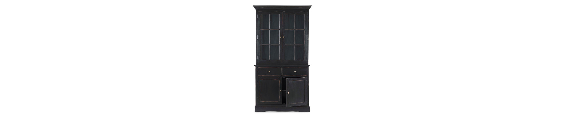 VITRINA 4P-2C JEFFERSON NEGRO