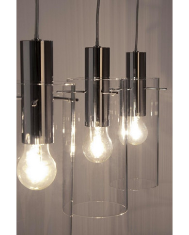 LÁMPARA DE TECHO 3LUCES AGLOW RECT TRANS