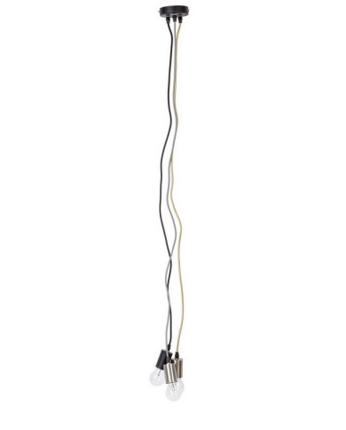 LÁMPARA DE TECHO 3LUCES OLDISH LIGHT MET