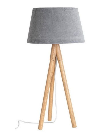 LÁMPARA MESA WALLAS TRIPODE GRIS TER H69