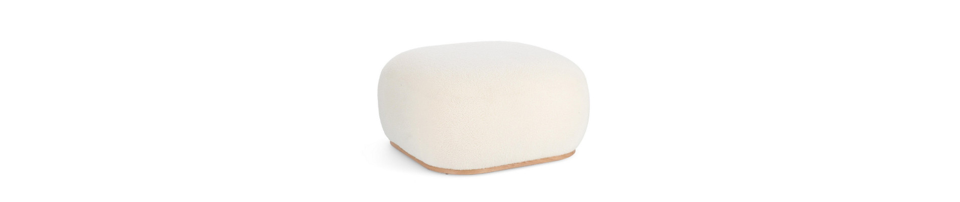 POUFF MIRIANA CU BLANCO