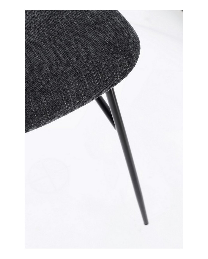 SILLA GLENNA GRIS OSCURO