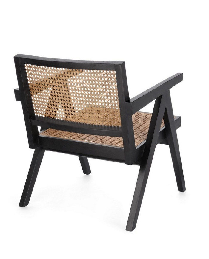 SILLÓN LOUNGE GALIA NEGRO