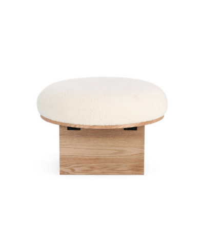 TABURETE ANNUSKA NAT-BLANCO