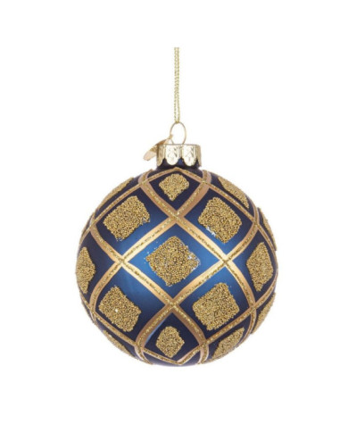 GLINT NIGHT BLUE-GOLD GL BALL D80