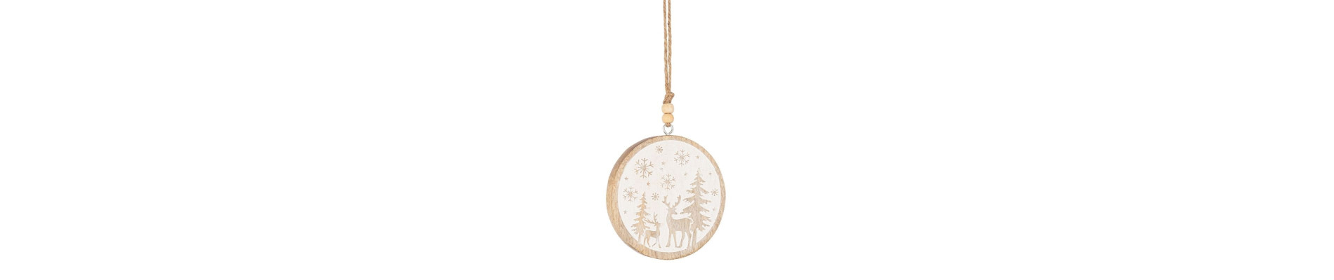 MERRIL BROWN DEER ORNAMENT