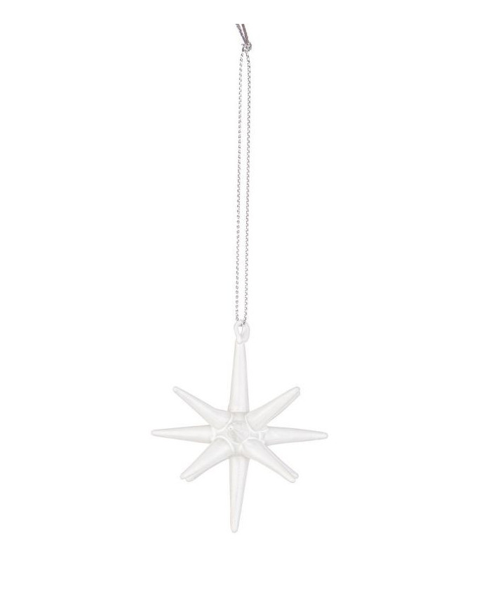 STELLAR WHITE GL ORNAMENT