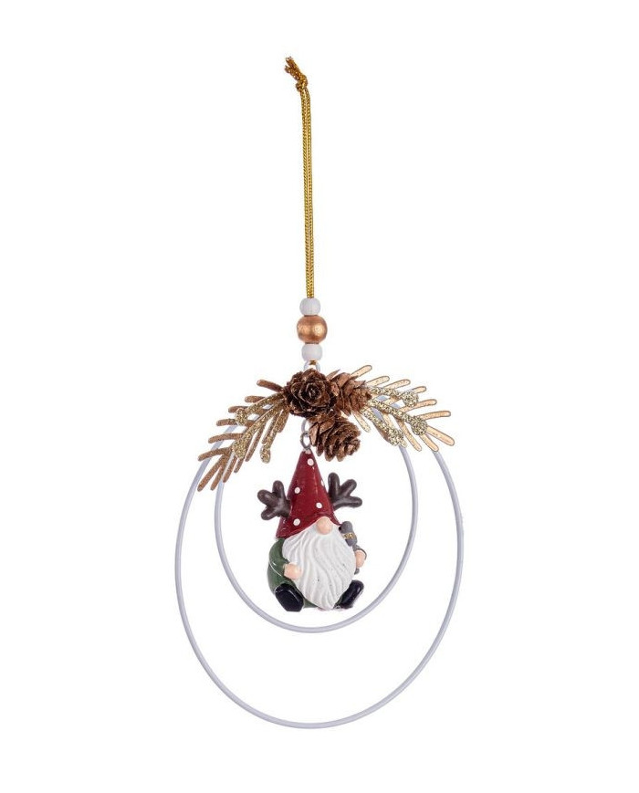 JOSEL RO SANTA ORNAMENT W-STICK