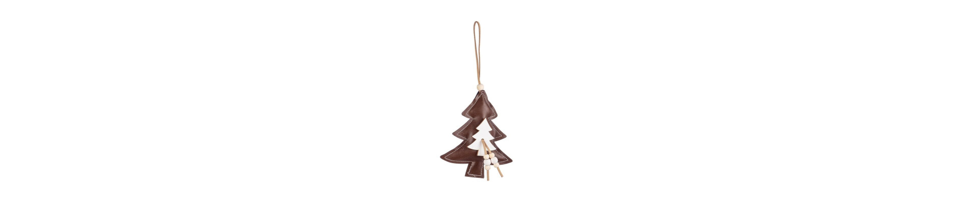 EDNA BROWN PINE ORNAMENT