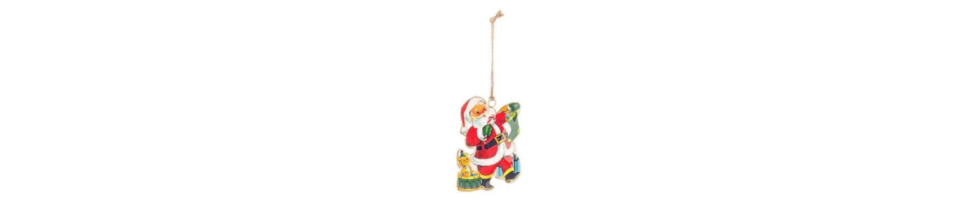 WENDI WHITE DEER ORNAMENT