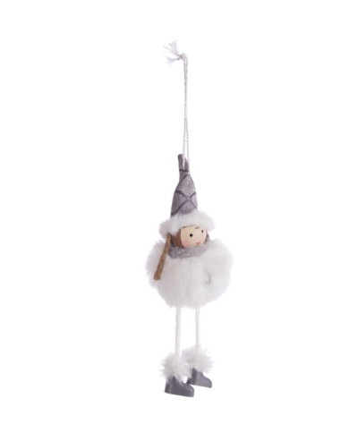 KYRILL WHITE LEGS ANGEL ORNAMENT