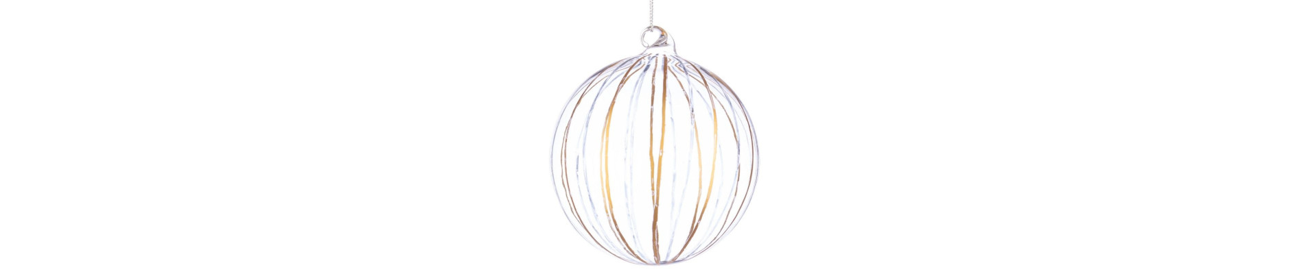STRIPE TRANS GOLD-BL GL BALL D100