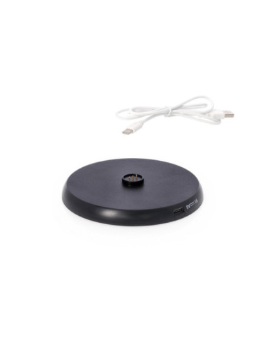LÁMPARA MESA LED ESPRIT AZUL H33
