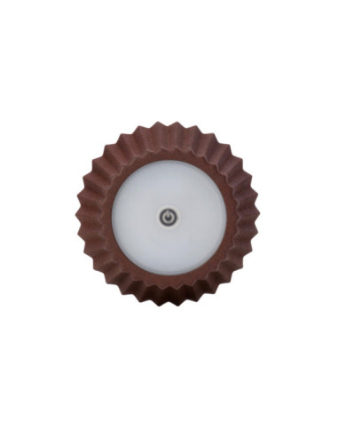 LÁMPARA MESA LED ARTIKA MARRÓN H36