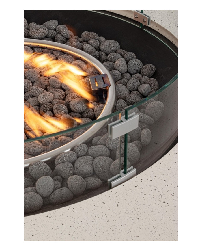 CHIMENEA DE GAS WOLKE BEIGE D104
