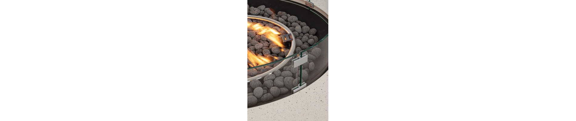 CHIMENEA DE GAS WOLKE BEIGE D104