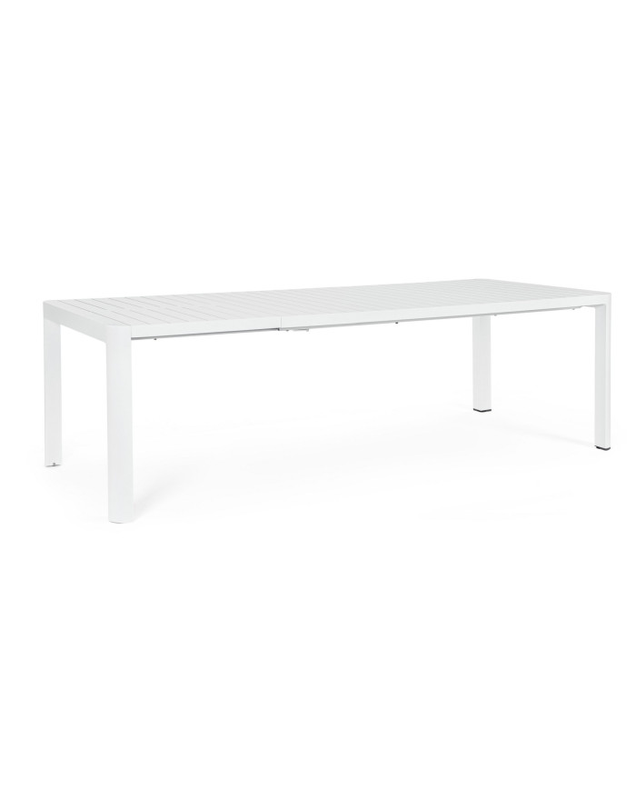 TAVOLO AL.KIPLIN 180-240X100 BIANCO CX21