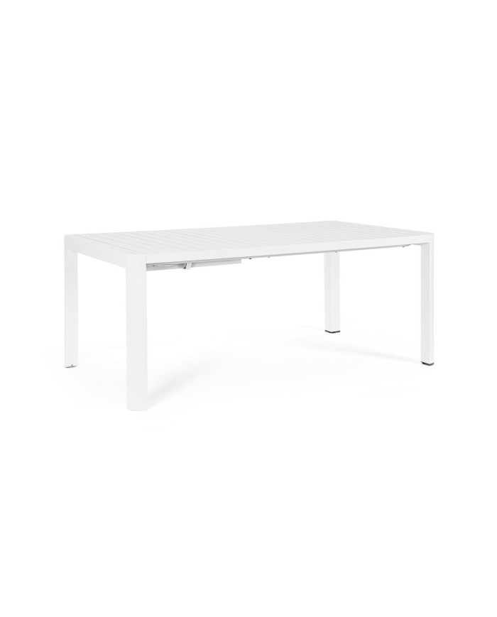 TAVOLO AL.KIPLIN 180-240X100 BIANCO CX21
