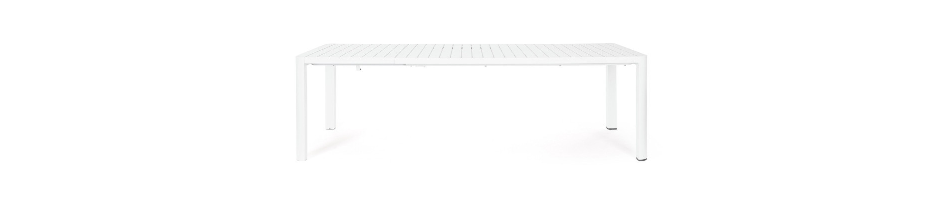 TAVOLO AL.KIPLIN 180-240X100 BIANCO CX21