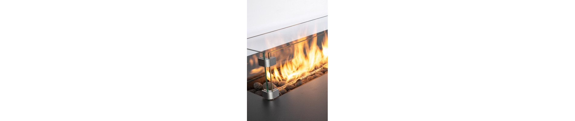 CHIMENEA DE GAS WOLKE GRIS OSCURO 109X59