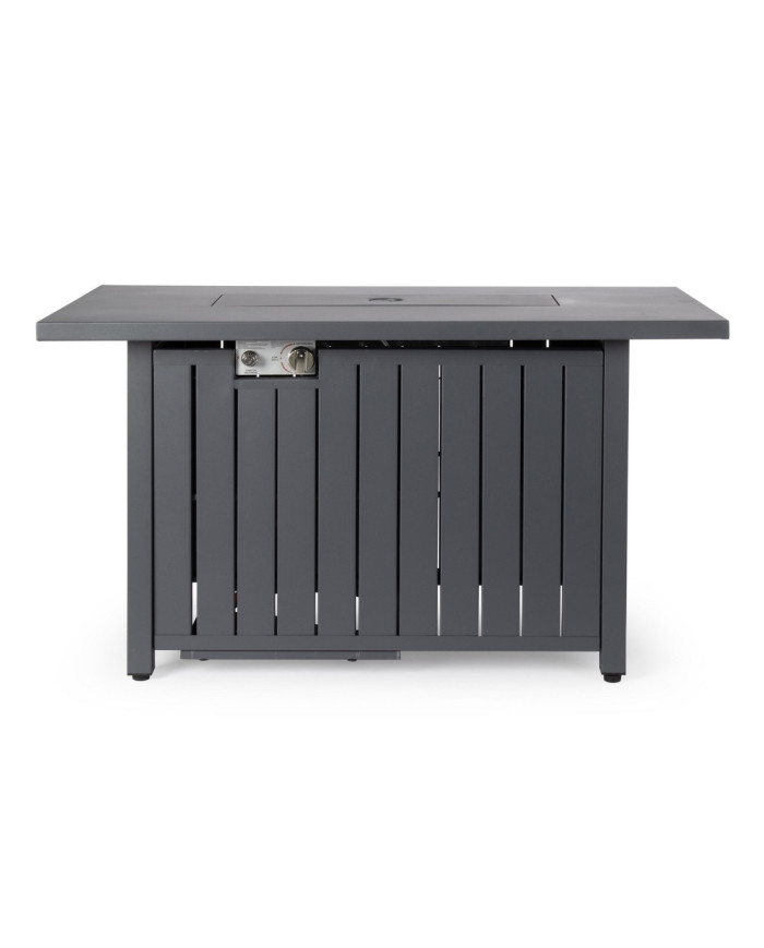 CHIMENEA DE GAS WOLKE GRIS OSCURO 109X59
