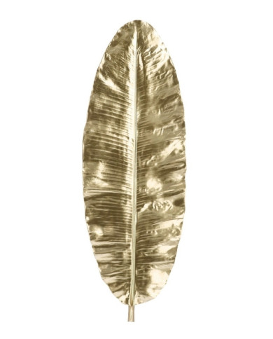 DECORACIÓN PARED RANGIROA HOJA ORO H94,5