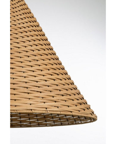 LÁMPARA DE TECHO GABON MARRON H46,5