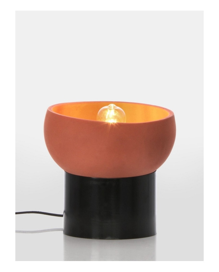 LÁMPARA SOBREM. MANDYA TERRAC-NEGRO H33