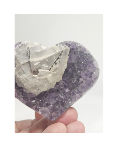 CORAZÓN DE AMATISTA (208 gr.)