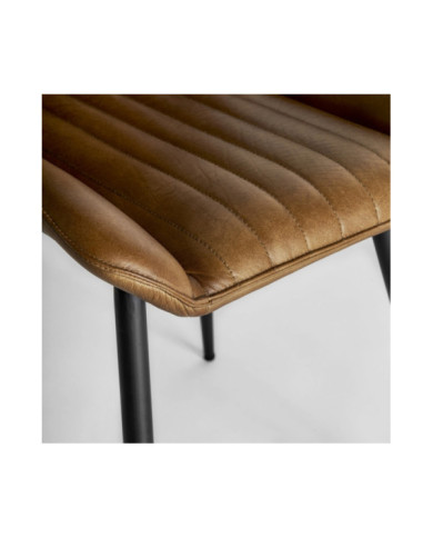 Silla de cuero