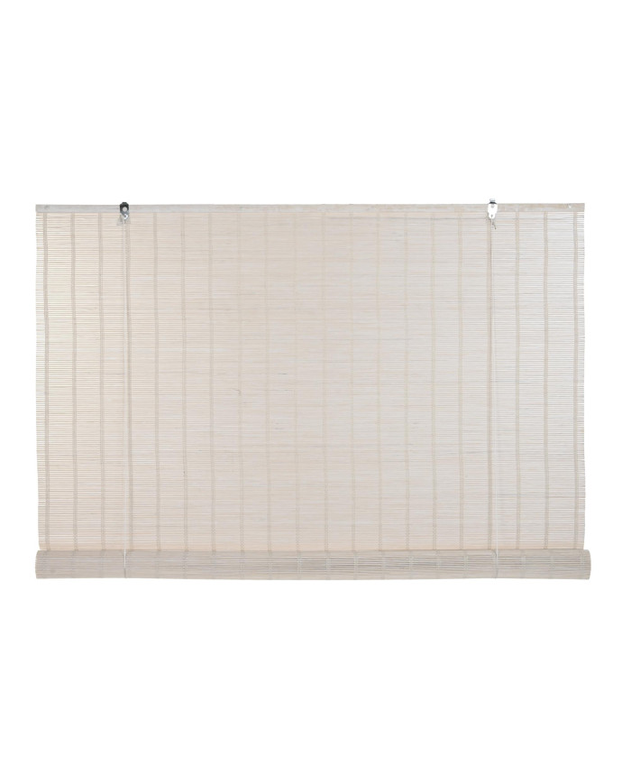 ESTOR BAMBU 120X2X175 ENROLLABLE BARNIZADO BLANCO