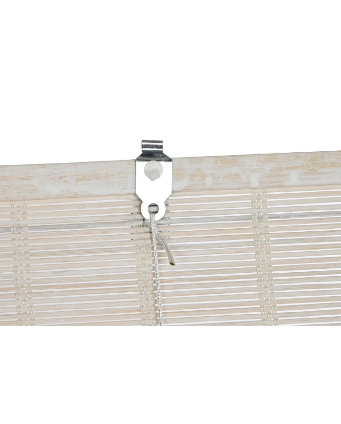 ESTOR BAMBU 120X2X175 ENROLLABLE BARNIZADO BLANCO