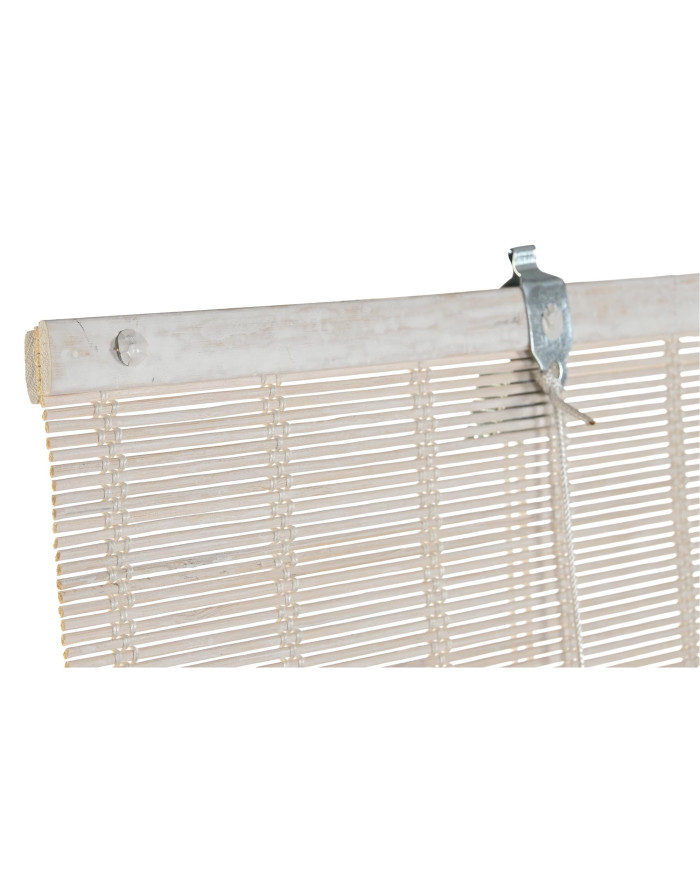 ESTOR BAMBU 120X2X175 ENROLLABLE BARNIZADO BLANCO