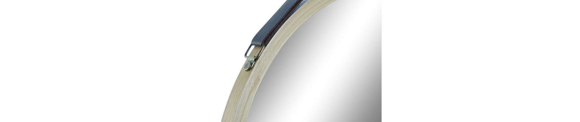 ESPEJO BAMBU ESPEJO 38X2X43 MARRON