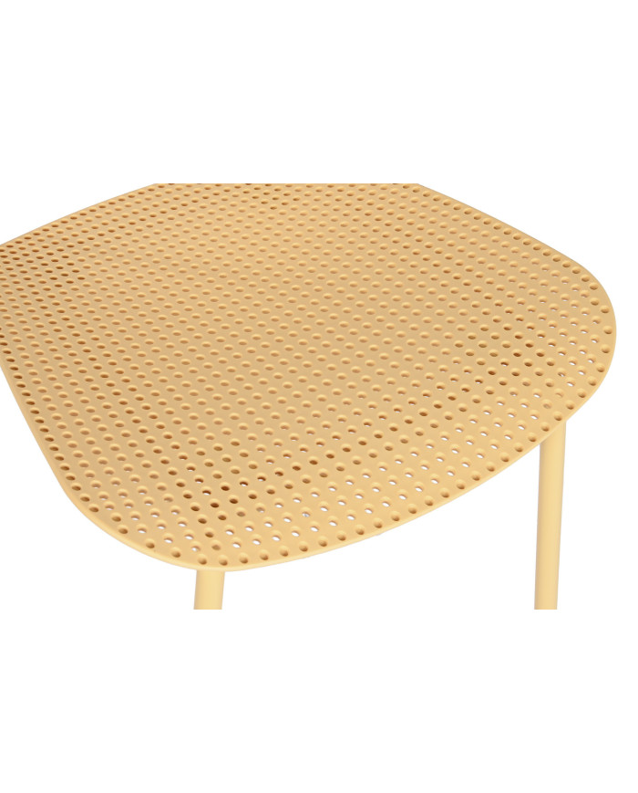 SILLA PP METAL 51,5X46X79 AMARILLO