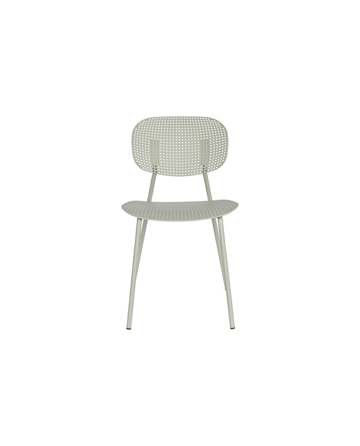 SILLA PP METAL 46X51,5X79 VERDE