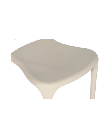SILLA PP 52X51X77 TRATAMIENTO UV BEIGE