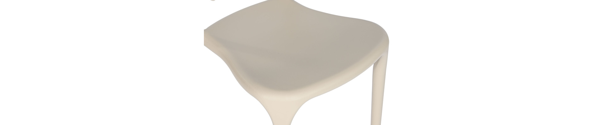 SILLA PP 52X51X77 TRATAMIENTO UV BEIGE