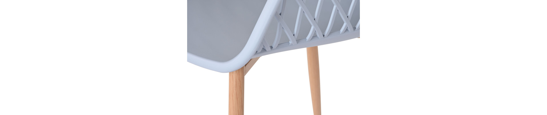 SILLA PP METAL 54X58X85 AZUL CELESTE