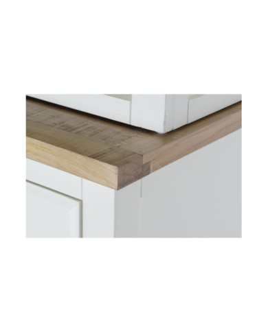 VITRINA PAULOWNIA CRISTAL 141,5X44X199 3CAJ,